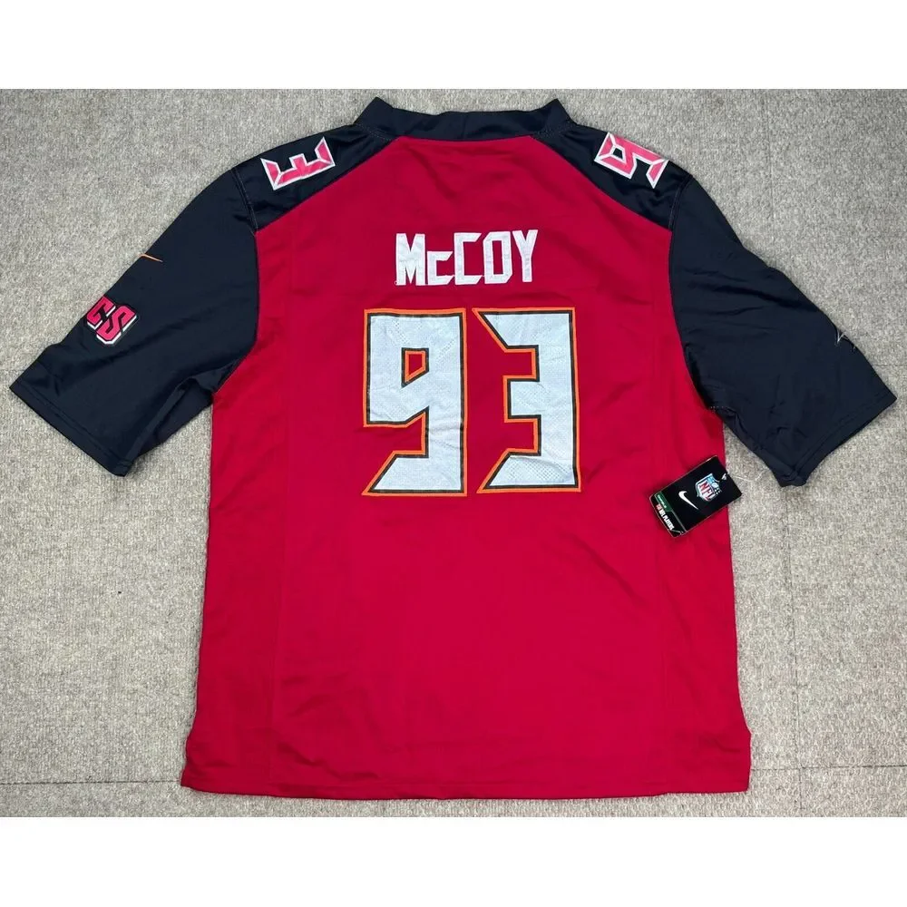 Nike NFL Players On Field Tampa Bay Buccaneers #93 Gerald McCoy Jersey Size XXXL